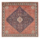 Persisk matta - Nomadic kvadrat  - 203 x 196 cm - ljusröd