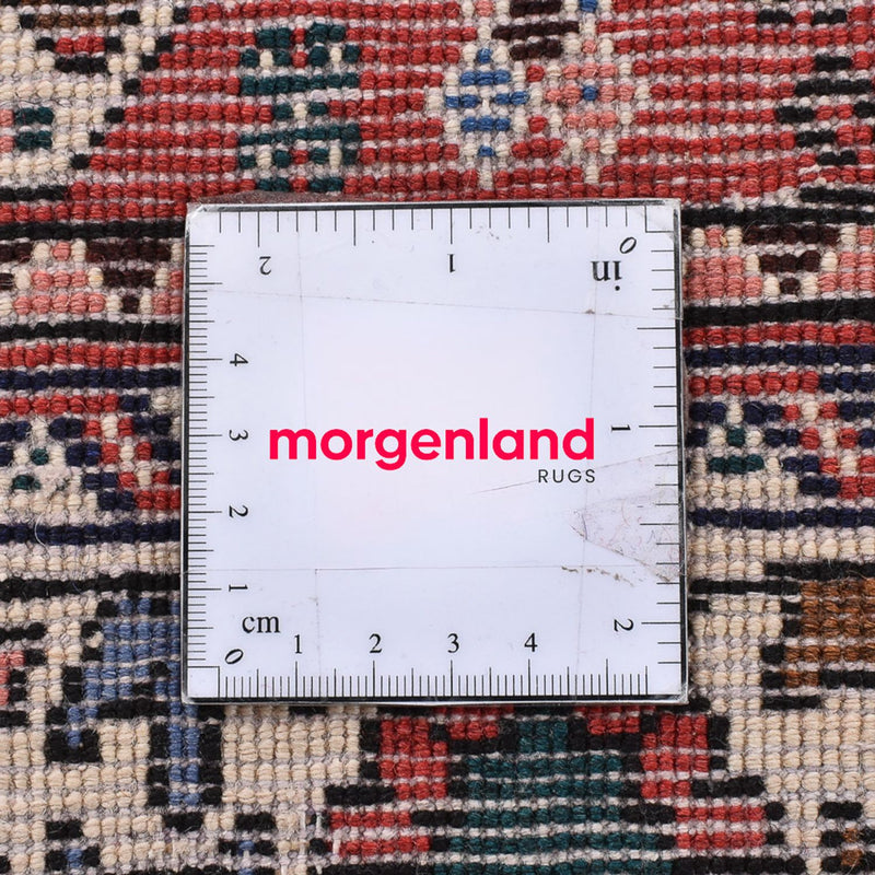 Persisk matta - Nomadic kvadrat  - 203 x 196 cm - ljusröd