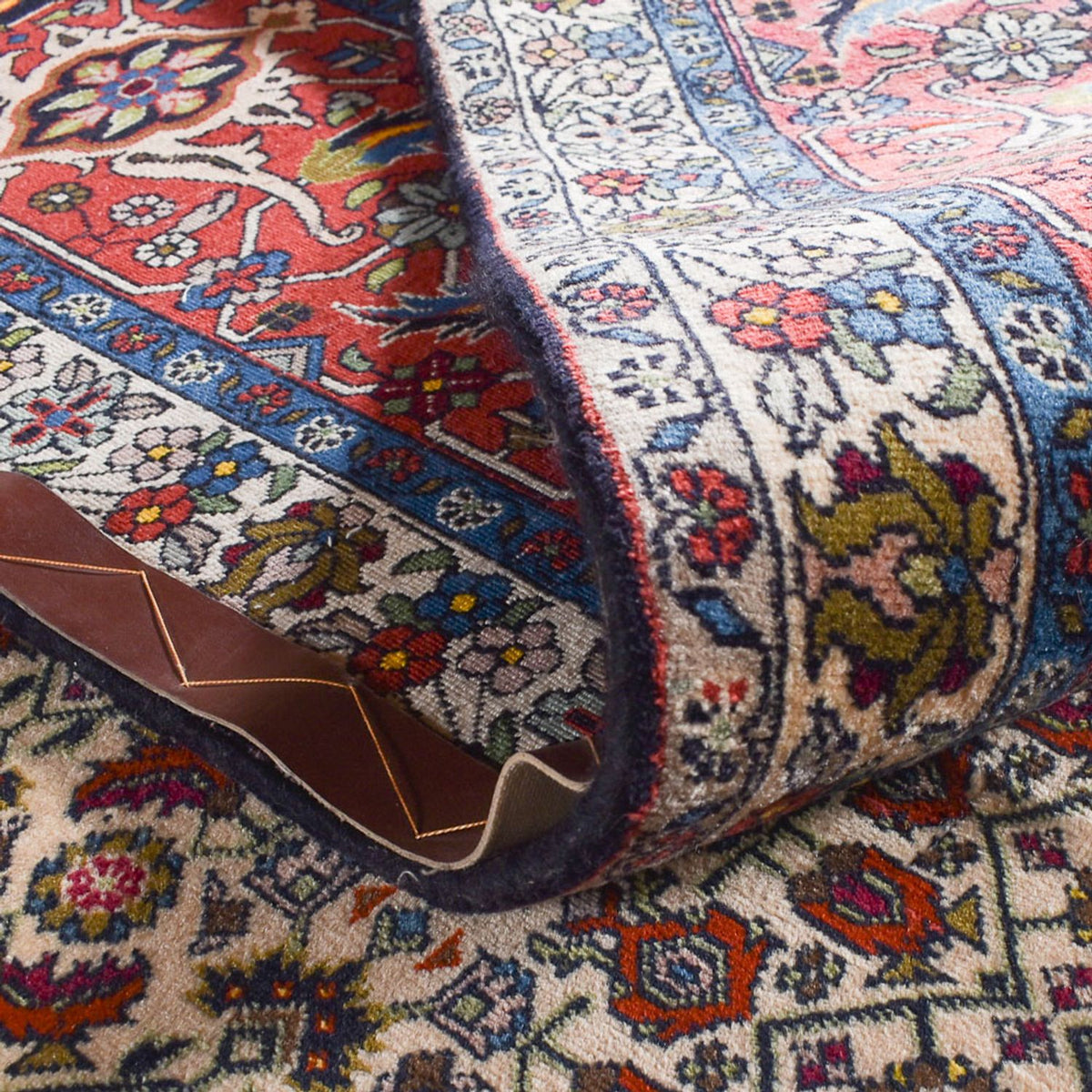 Persisk matta - Bijar kvadrat  - 400 x 400 cm - rost