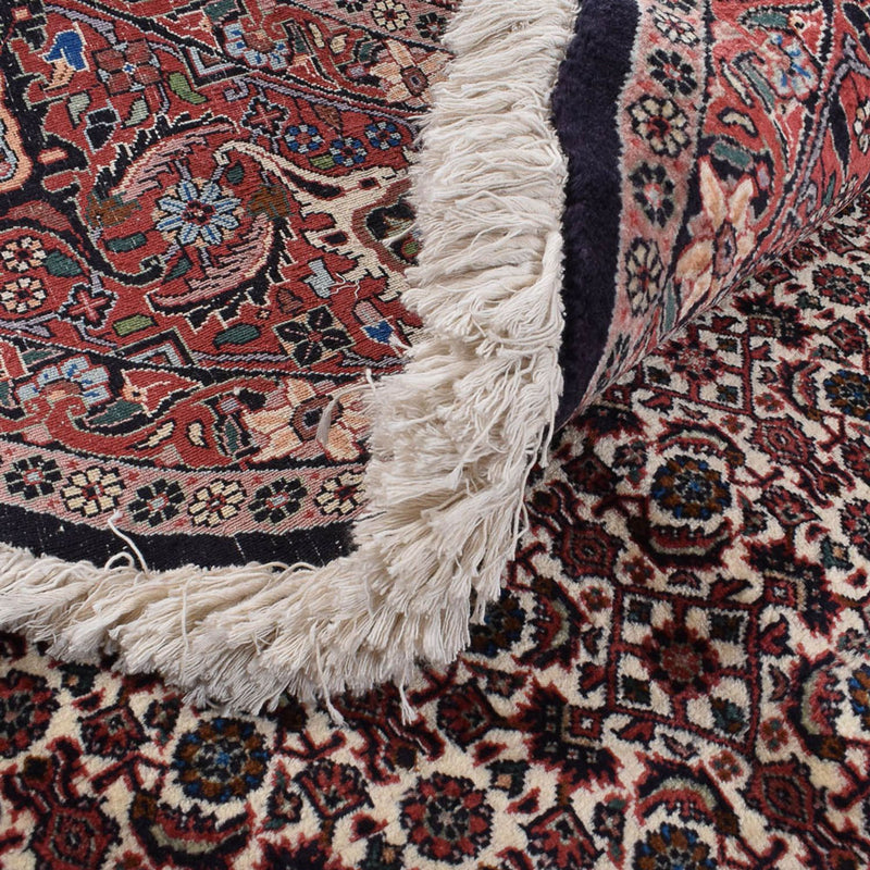 Persisk matta - Bijar runt  - 300 x 300 cm - ljusröd