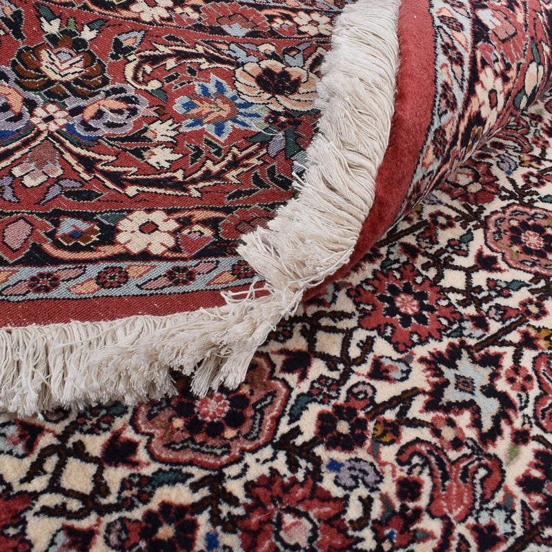 Persisk matta - Bijar runt  - 305 x 305 cm - ljusröd