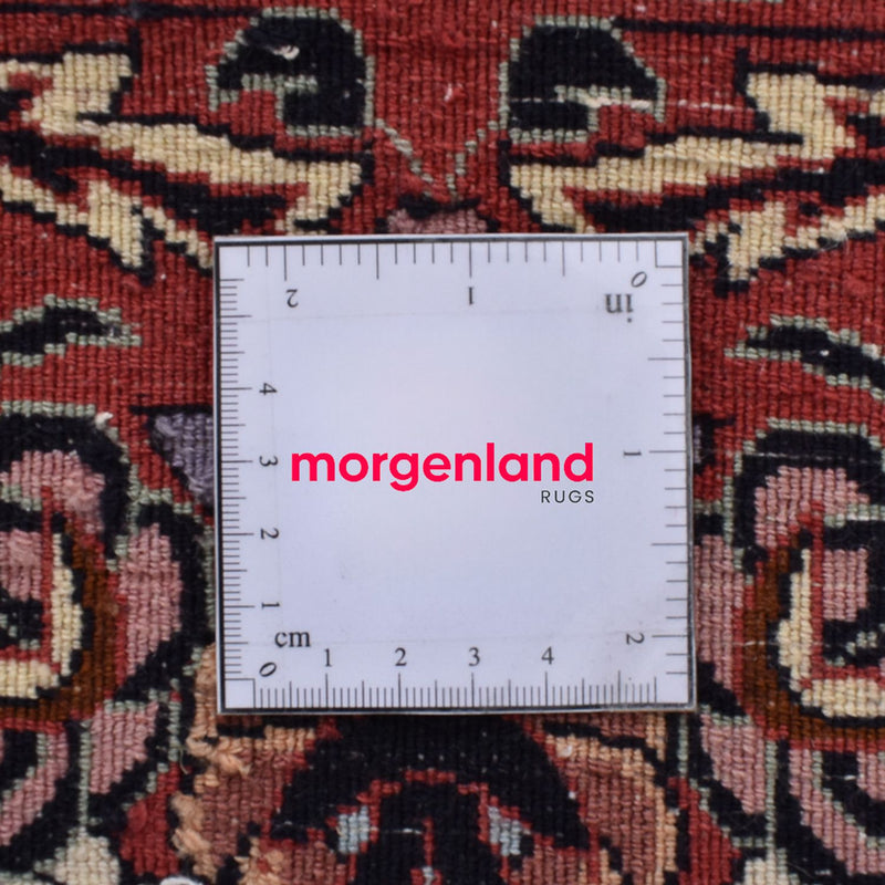 Persisk matta - Bijar runt  - 305 x 305 cm - ljusröd