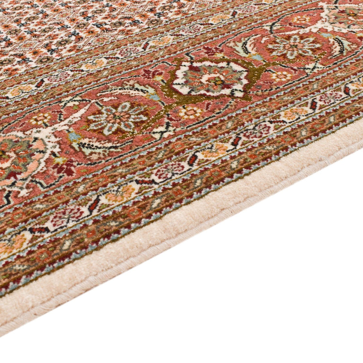 Runner Persisk matta - Tabriz - Royal - 405 x 153 cm - rost