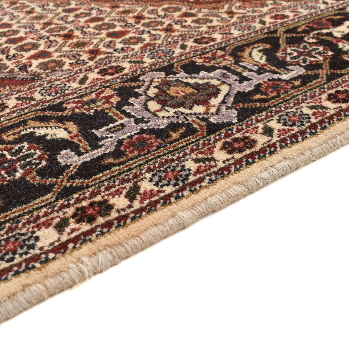 Persisk matta - Tabriz - Royal kvadrat  - 203 x 195 cm - mörk beige