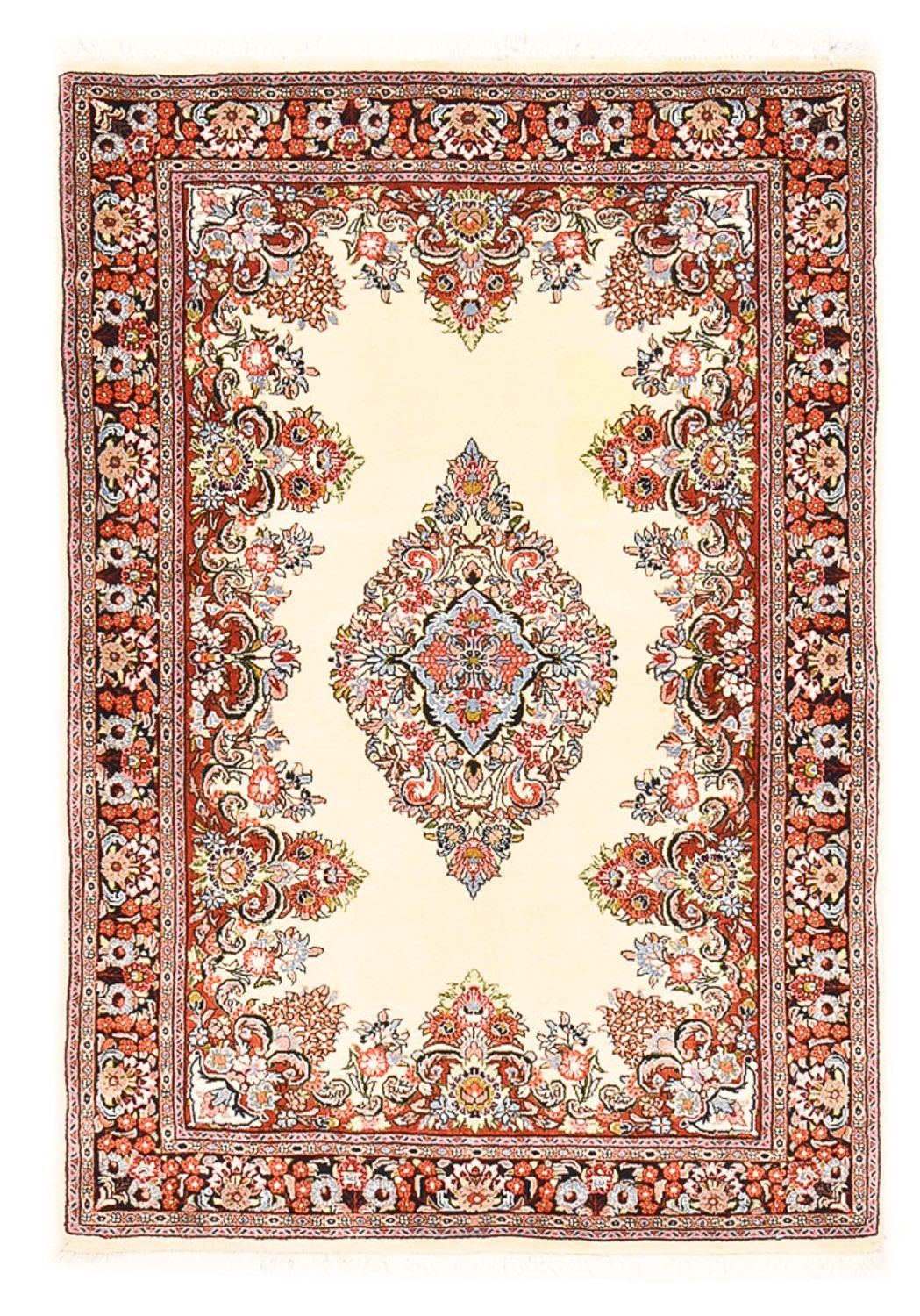 Persisk matta - Bijar - 151 x 99 cm - beige