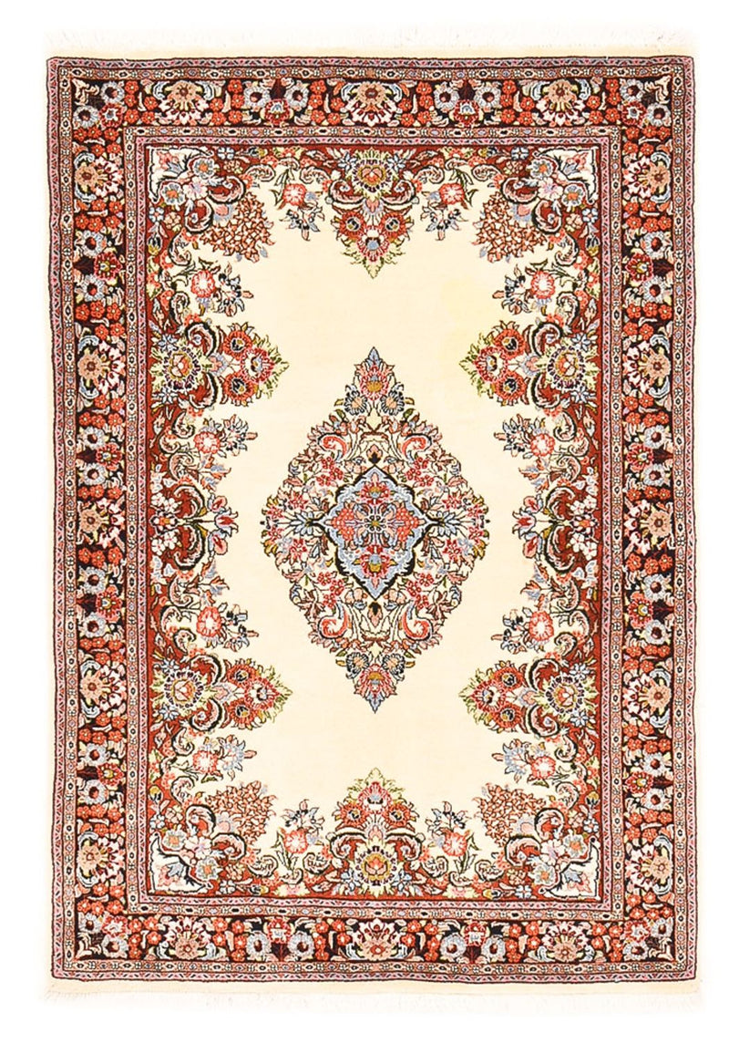 Persisk matta - Bijar - 151 x 99 cm - beige