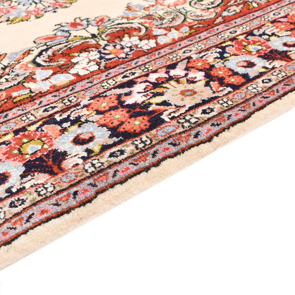 Persisk matta - Bijar - 151 x 99 cm - beige
