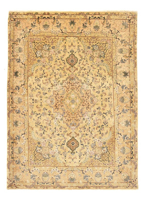 Persisk matta - Tabriz - Royal - 198 x 148 cm - karamell