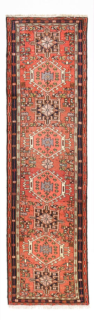 Runner Persisk matta - Nomadic - 270 x 68 cm - ljusröd