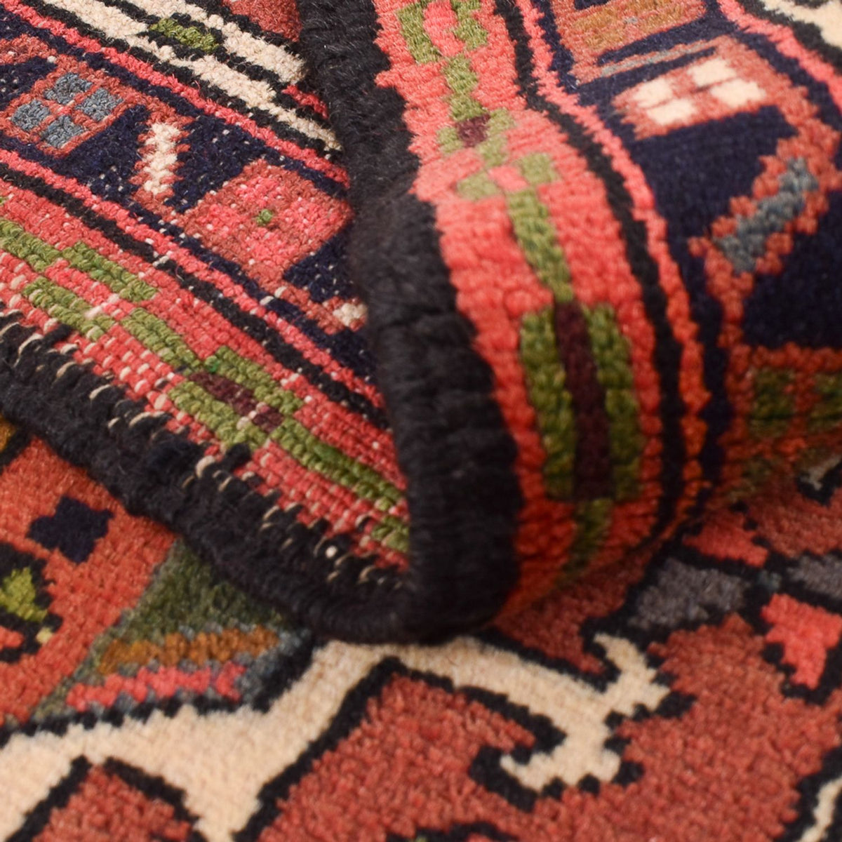 Runner Persisk matta - Nomadic - 291 x 66 cm - ljusröd