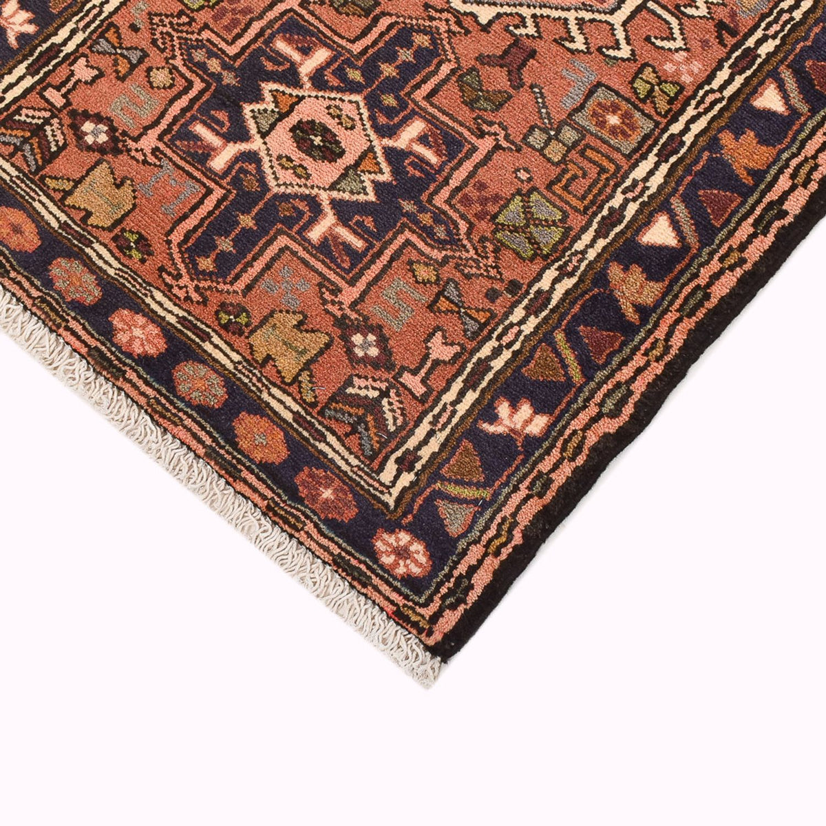 Runner Persisk matta - Nomadic - 285 x 65 cm - ljusröd