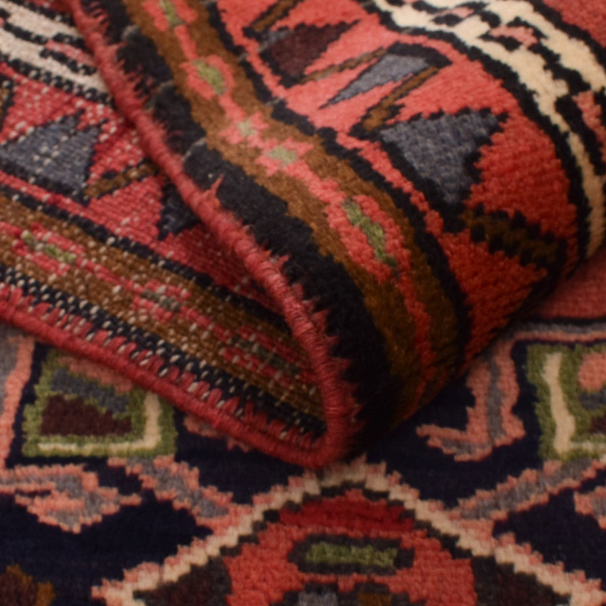 Runner Persisk matta - Nomadic - 296 x 72 cm - ljusröd