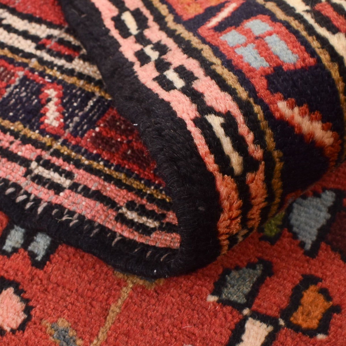 Runner Persisk matta - Nomadic - 290 x 68 cm - ljusröd