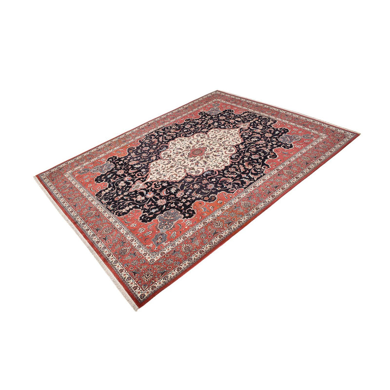 Persisk matta - Bijar - 380 x 296 cm - mörkblå