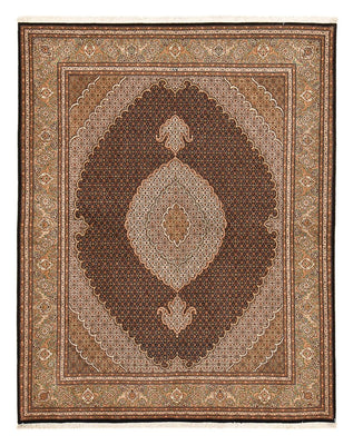 Persisk matta - Tabriz - Royal - 250 x 202 cm - mörkbrun