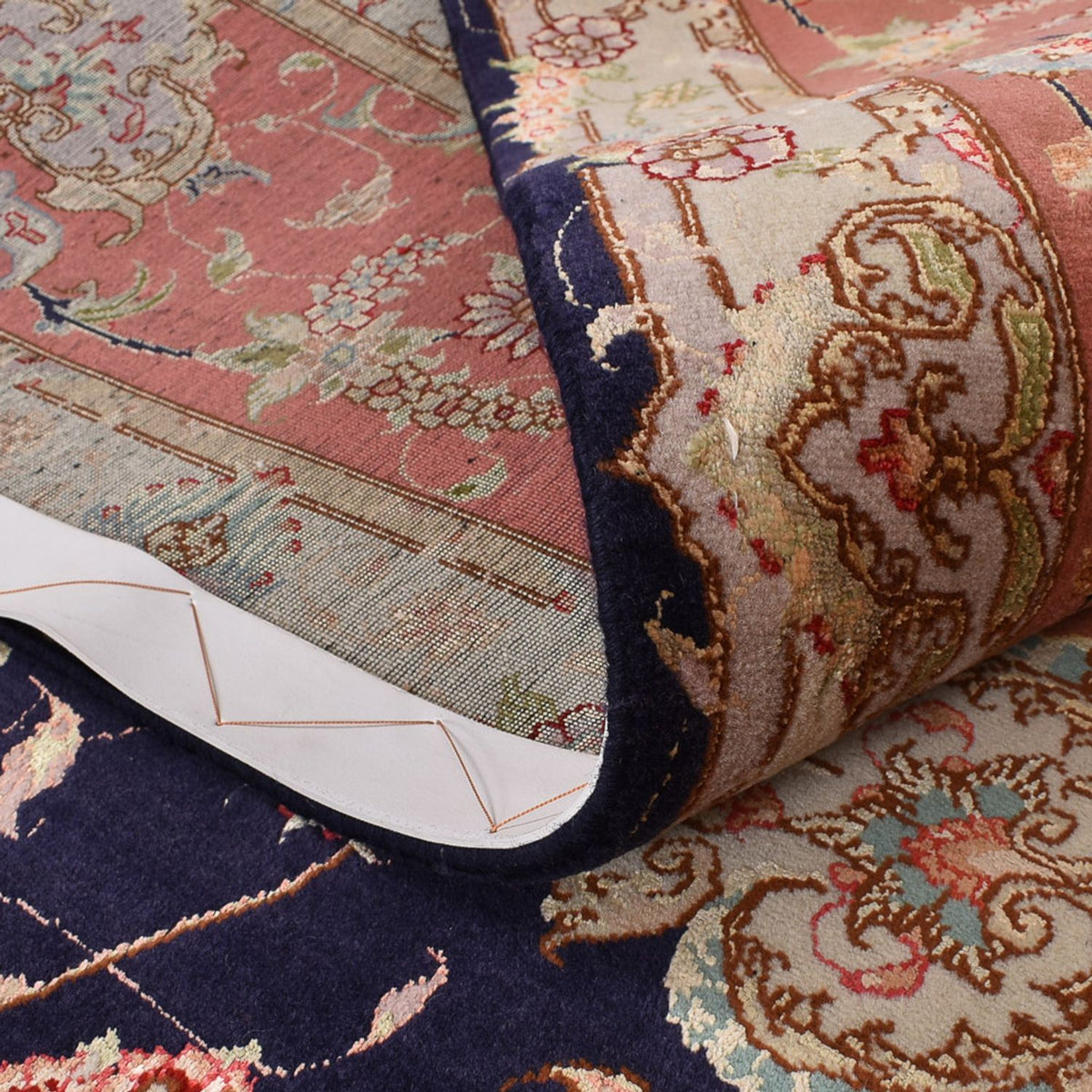 Persisk matta - Classic - 287 x 250 cm - mörkblå