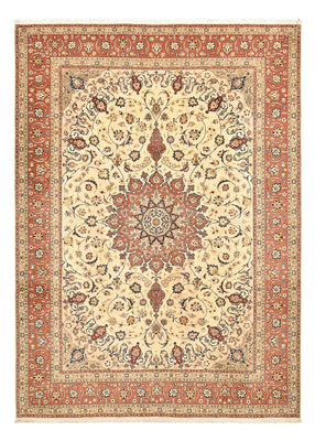 Persisk matta - Tabriz - Royal - 358 x 250 cm - ljusbeige