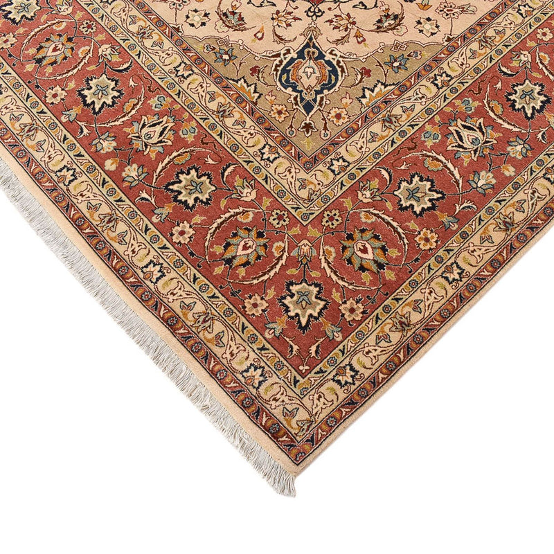 Persisk matta - Tabriz - Royal - 358 x 250 cm - ljusbeige