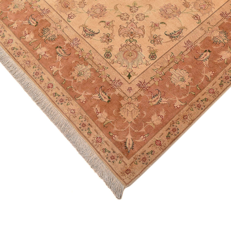 Persisk matta - Tabriz - Royal kvadrat  - 207 x 202 cm - ljusbeige