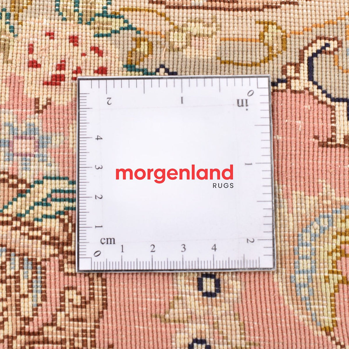 Persisk matta - Tabriz - Premium runt  - 150 x 150 cm - flerfärgad