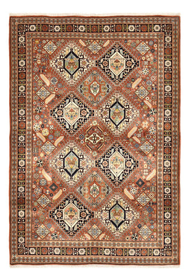 Gabbeh-matta - Kashkuli Persiska - 290 x 176 cm - mörk beige