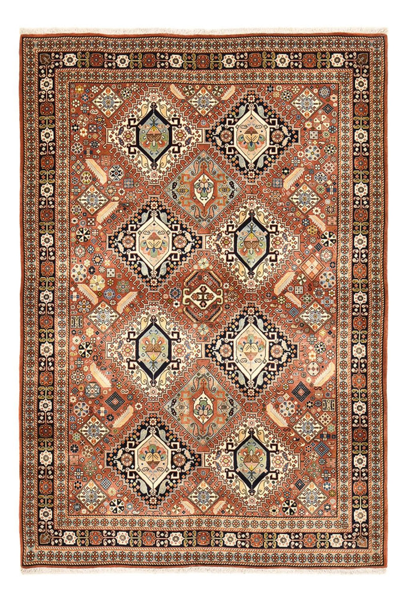 Gabbeh-matta - Kashkuli Persiska - 290 x 176 cm - mörk beige
