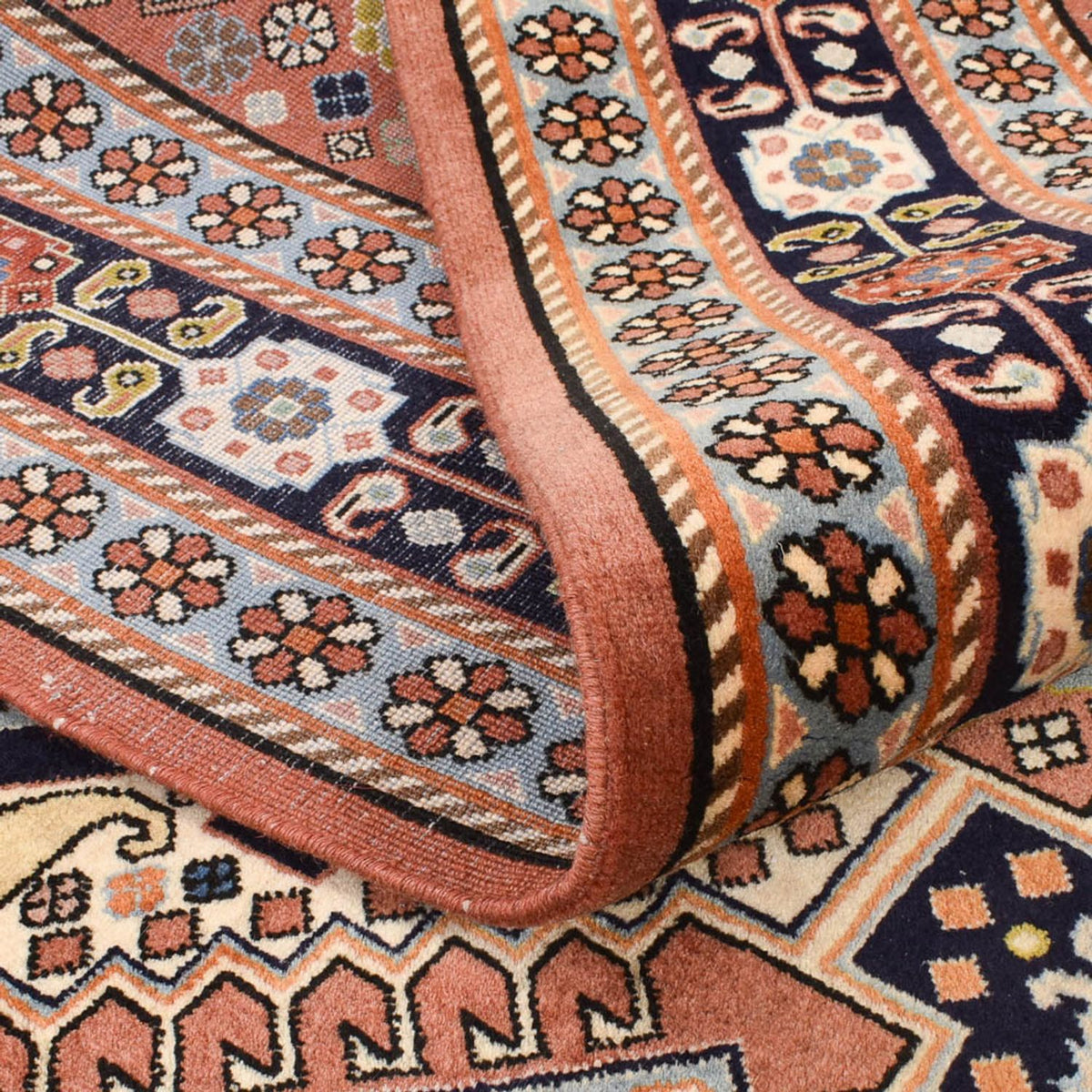 Gabbeh-matta - Kashkuli Persiska - 290 x 176 cm - mörk beige