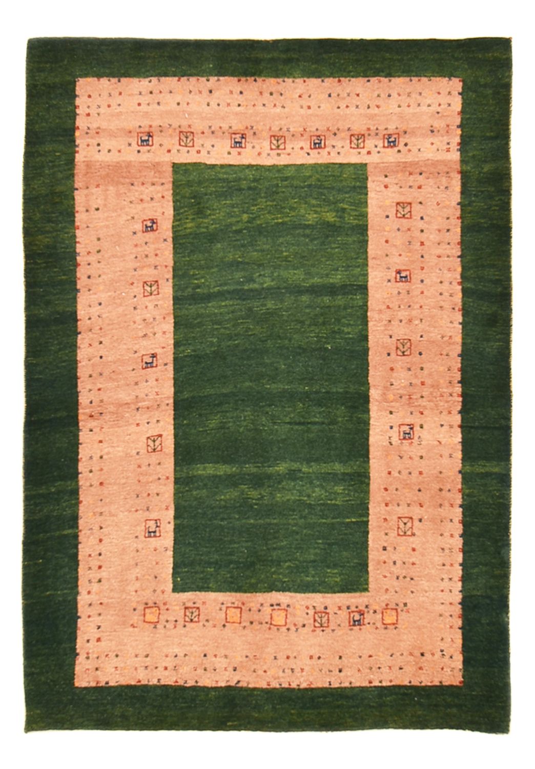 Gabbeh-matta - Loribaft Persian - 150 x 108 cm - flerfärgad