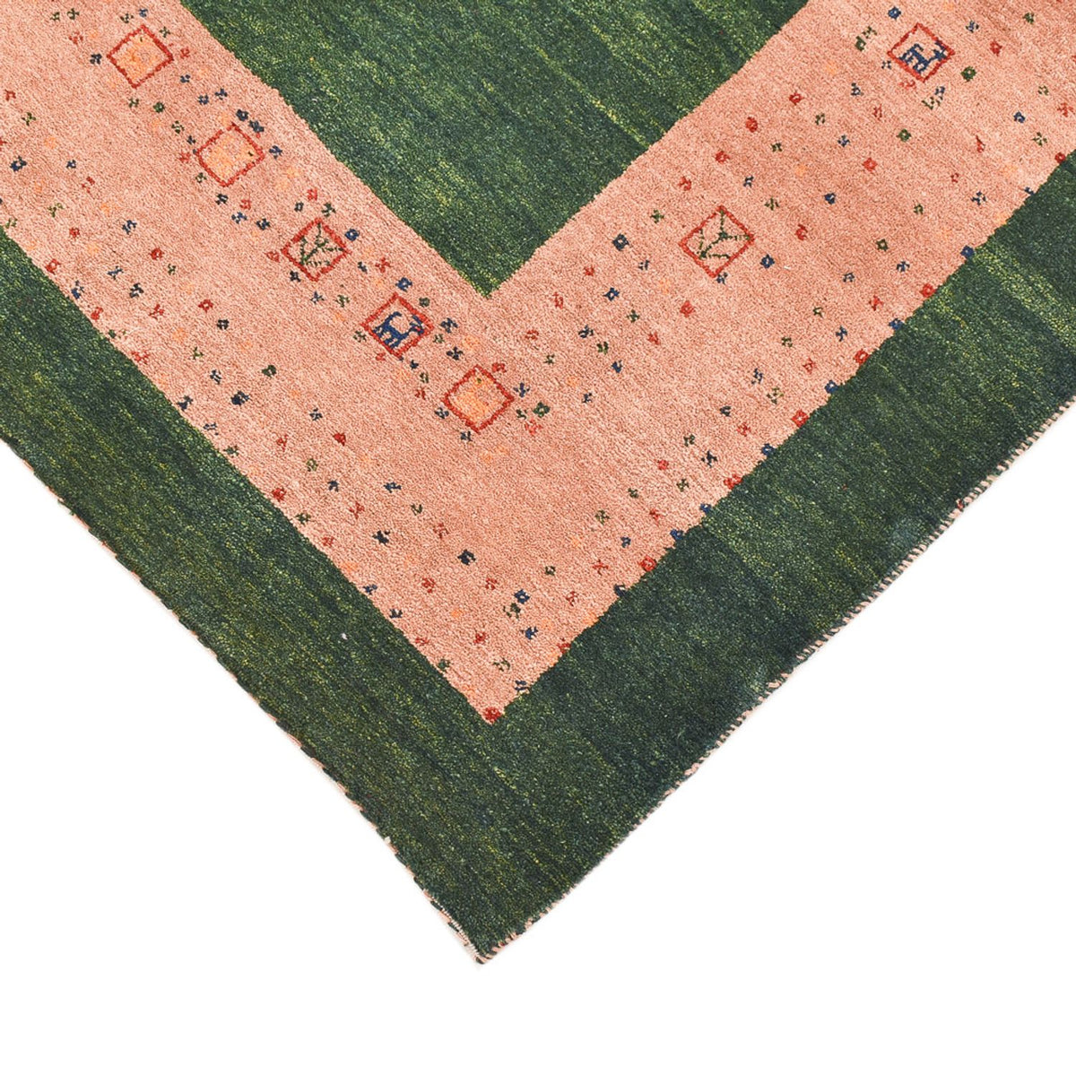 Gabbeh-matta - Loribaft Persian - 150 x 108 cm - flerfärgad