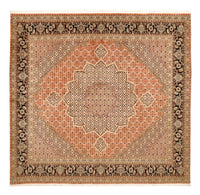 Persisk matta - Tabriz - Royal kvadrat  - 253 x 245 cm - mörk beige
