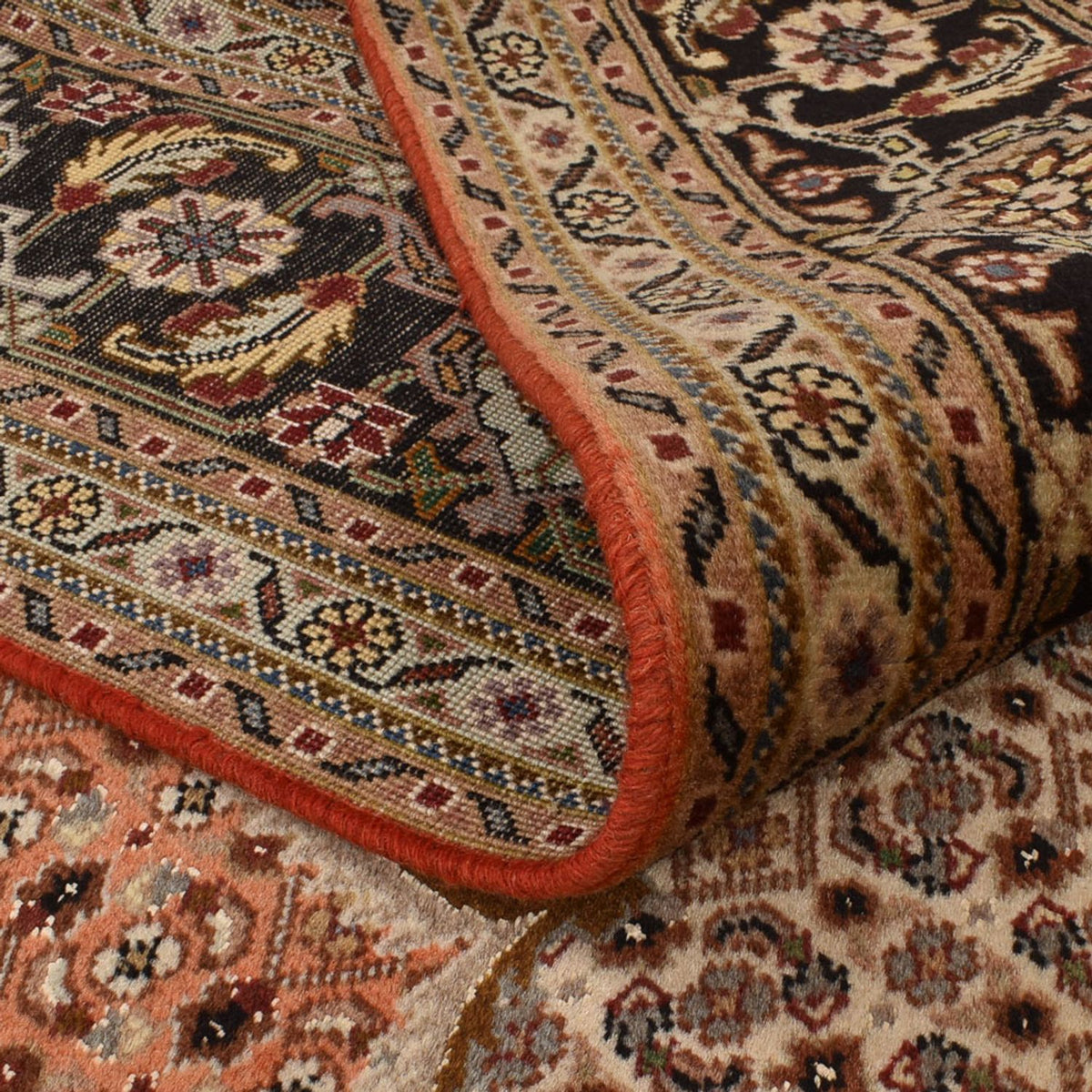 Persisk matta - Tabriz - Royal kvadrat  - 253 x 245 cm - mörk beige