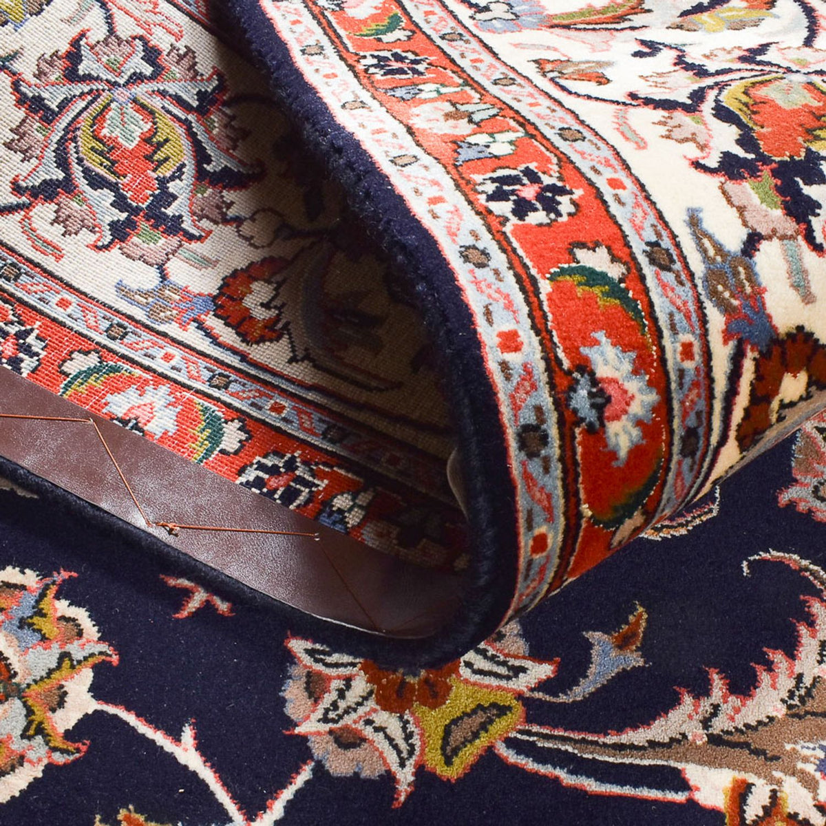 Persisk matta - Classic - 283 x 192 cm - mörkblå