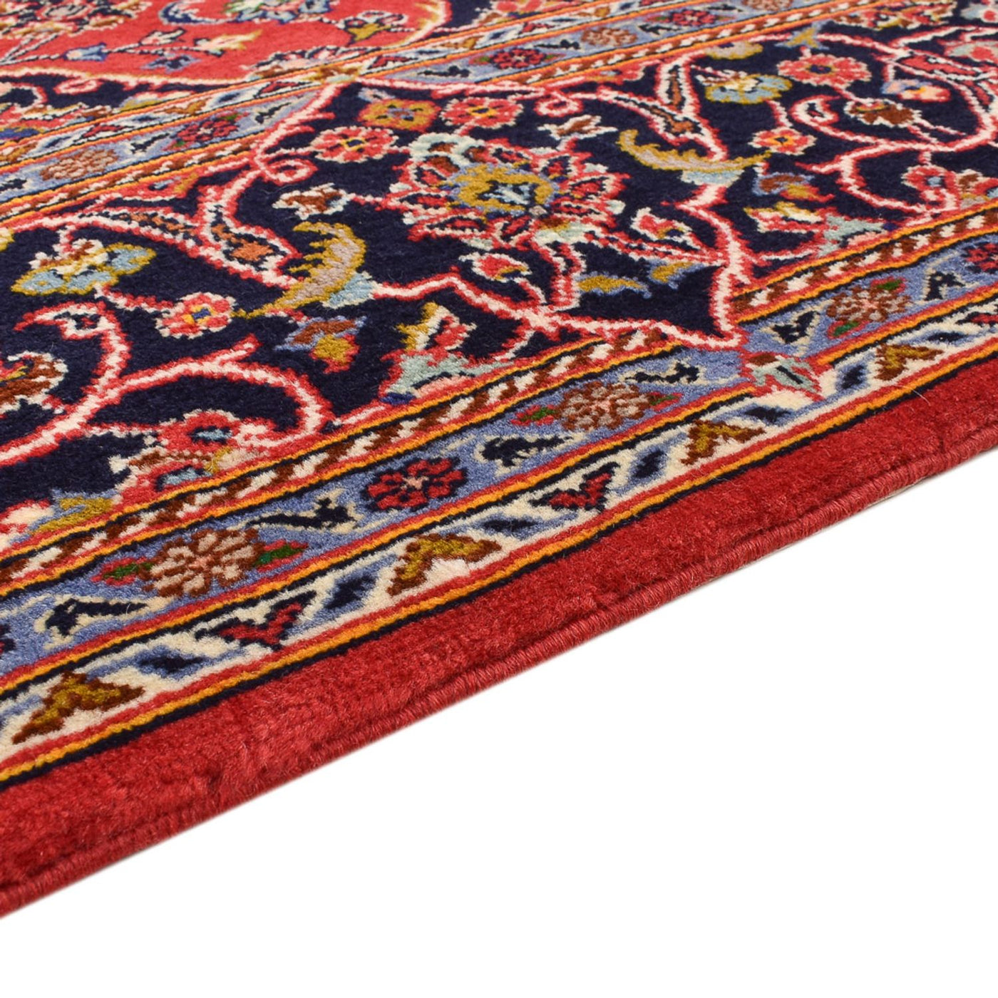 Persiska mattor - Keshan - 228 x 142 cm - röd