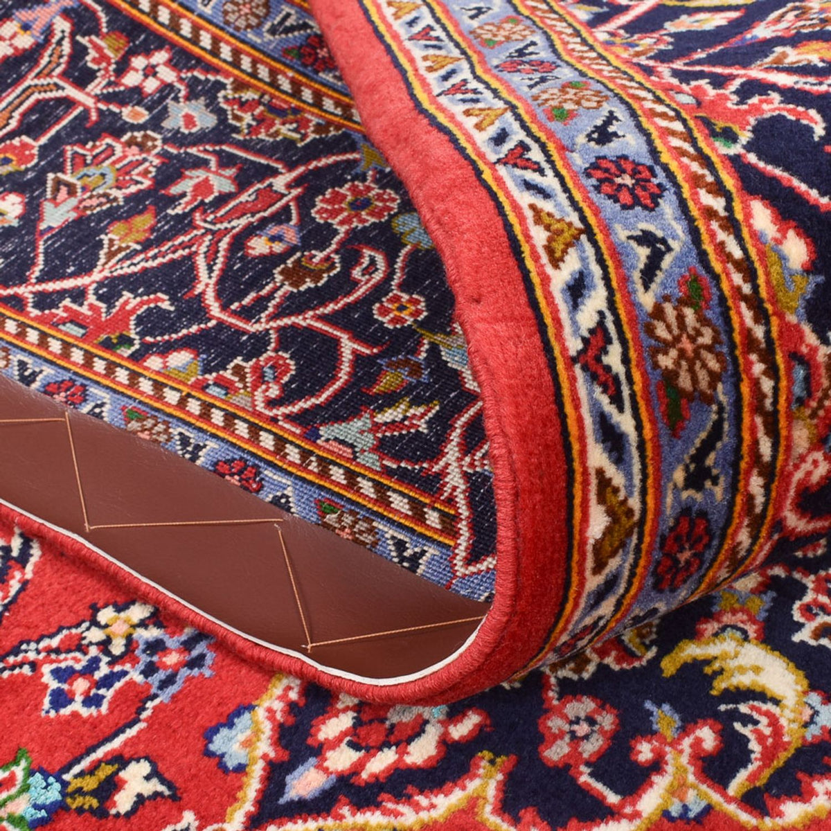 Persiska mattor - Keshan - 228 x 142 cm - röd