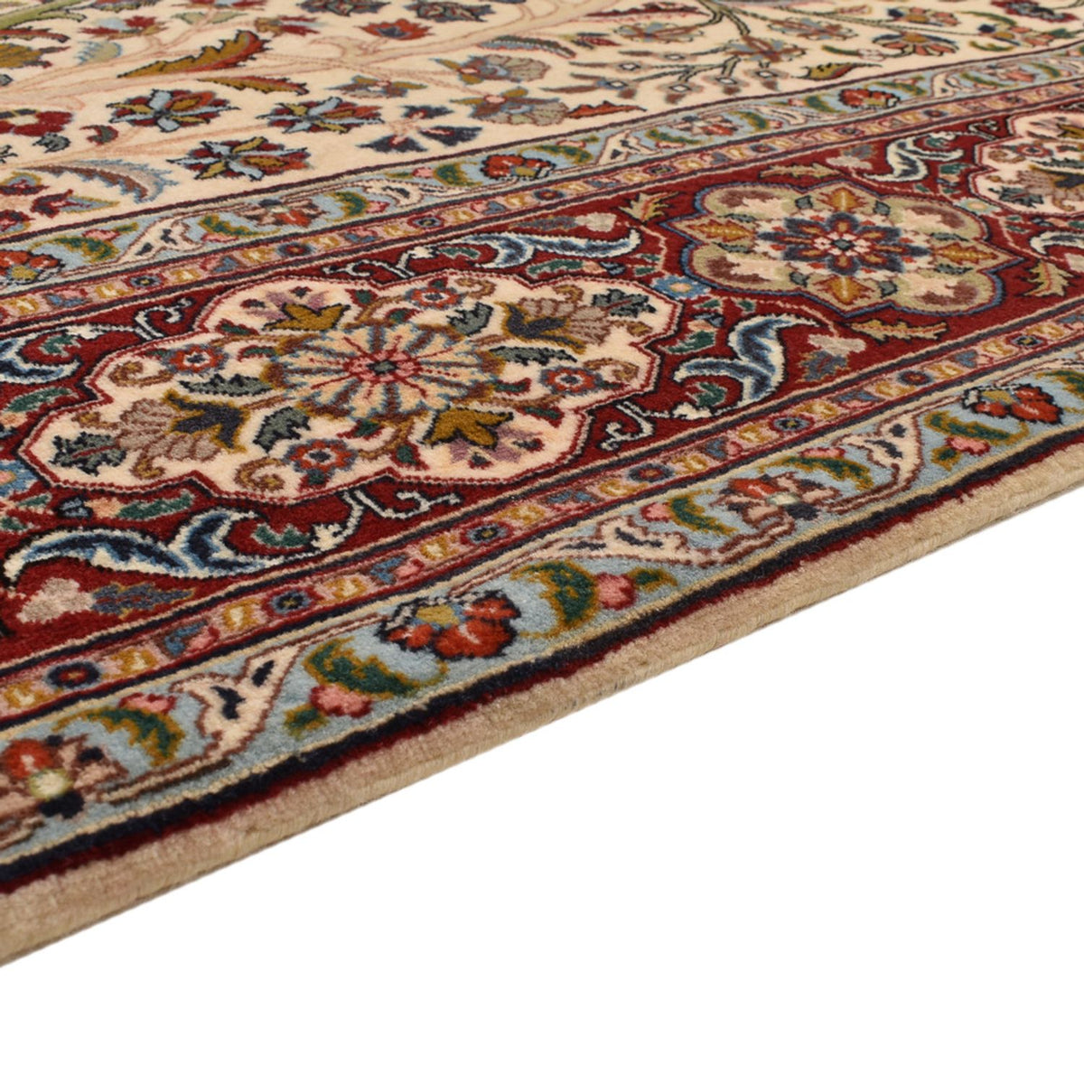 Persisk matta - Tabriz - Royal - 250 x 177 cm - sand