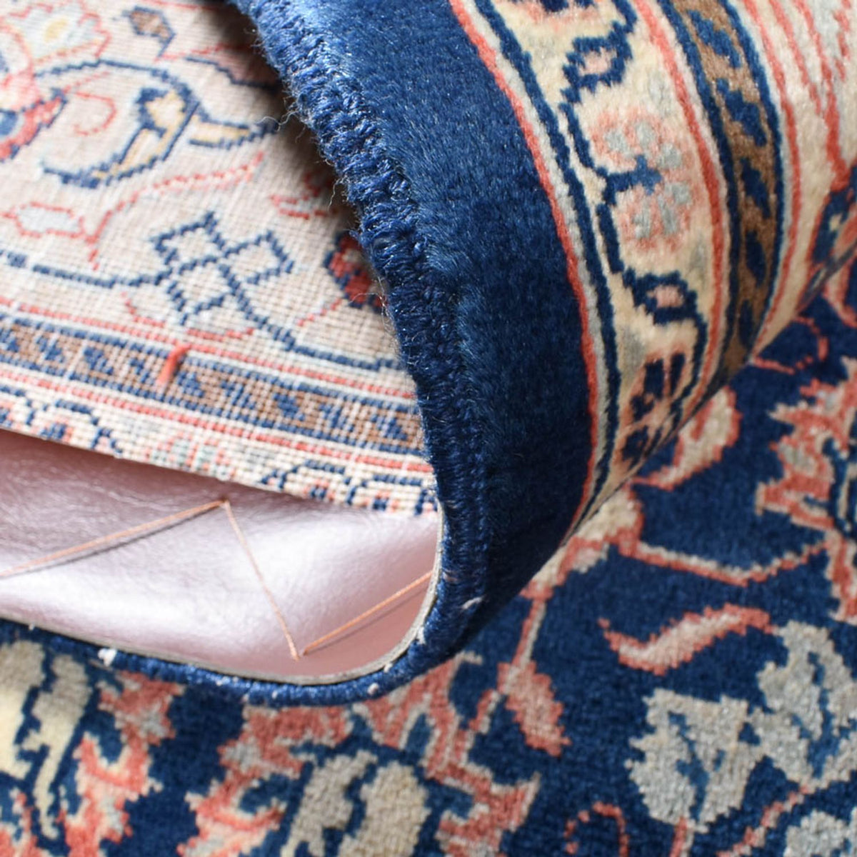 Persisk matta - Classic - 208 x 145 cm - mörkblå