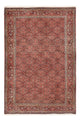 Persisk matta - Bijar - 195 x 132 cm - mörkröd