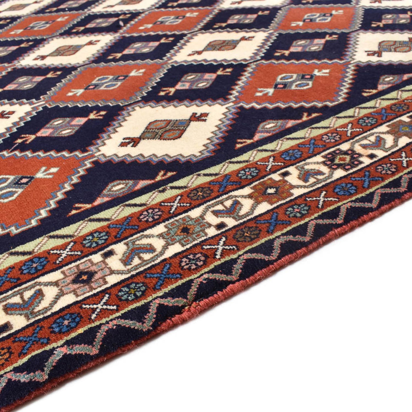 Persisk matta - Nomadic - 205 x 150 cm - flerfärgad