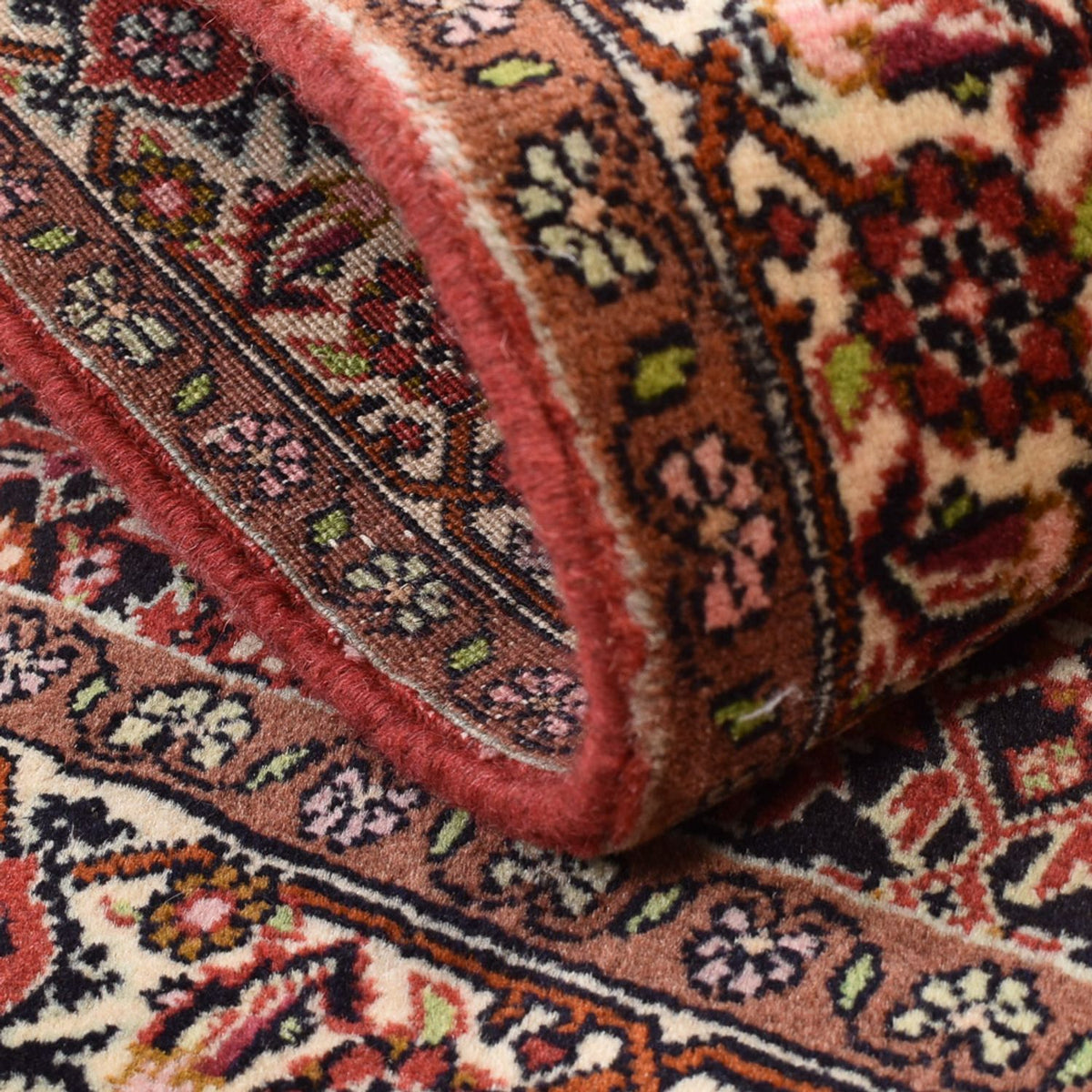 Persisk matta - Bijar - 130 x 82 cm - ljusröd