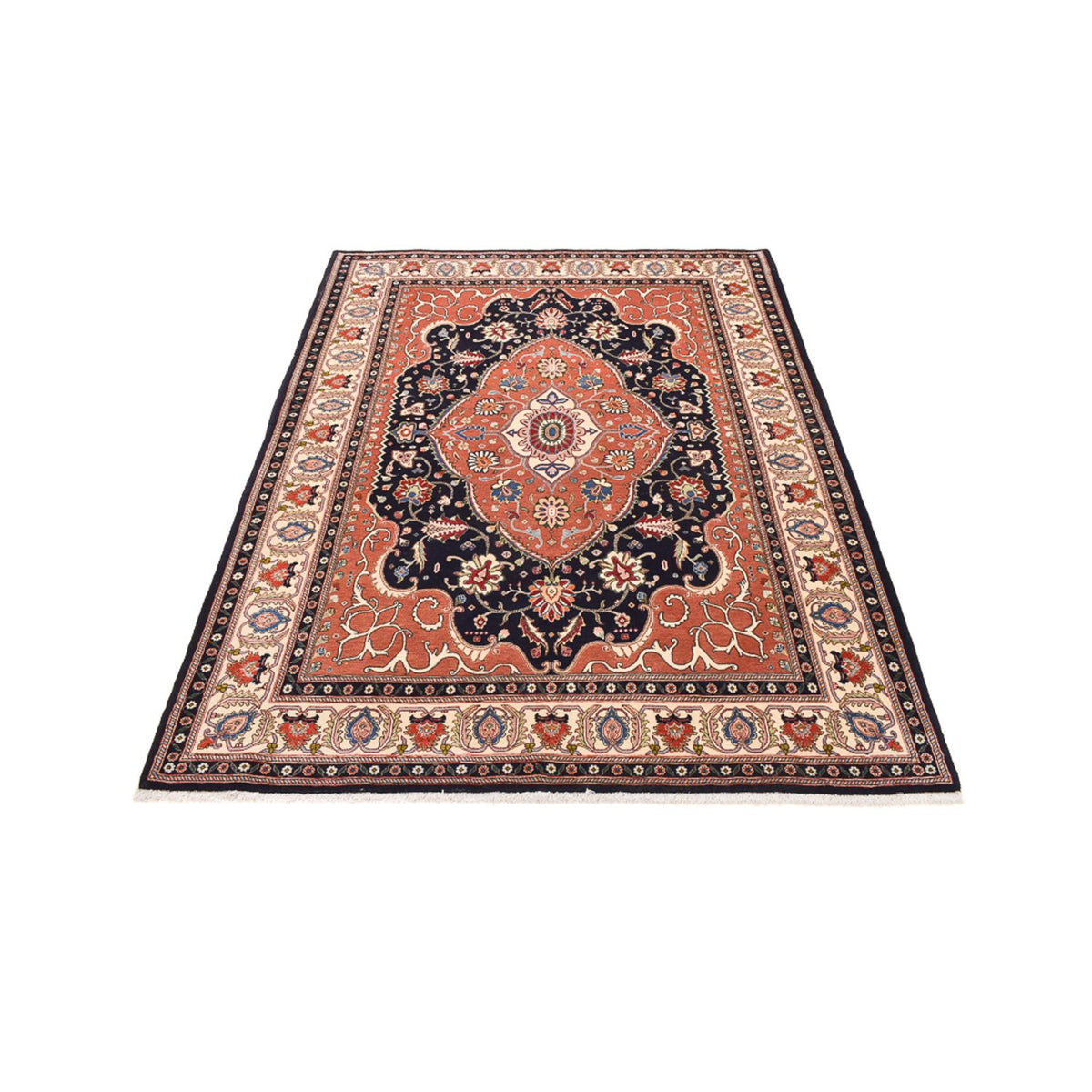 Gabbeh-matta - Kashkuli Persiska - 240 x 178 cm - mörkblå