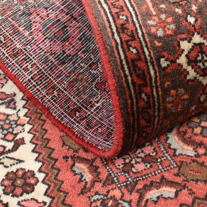 Persisk matta - Bijar - 138 x 86 cm - ljusröd