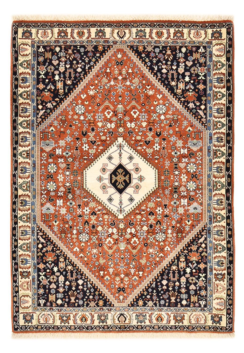 Gabbeh-matta - Kashkuli Persiska - 162 x 116 cm - rost