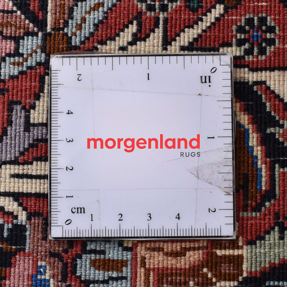 Persisk matta - Bijar - 400 x 302 cm - bordeaux röd