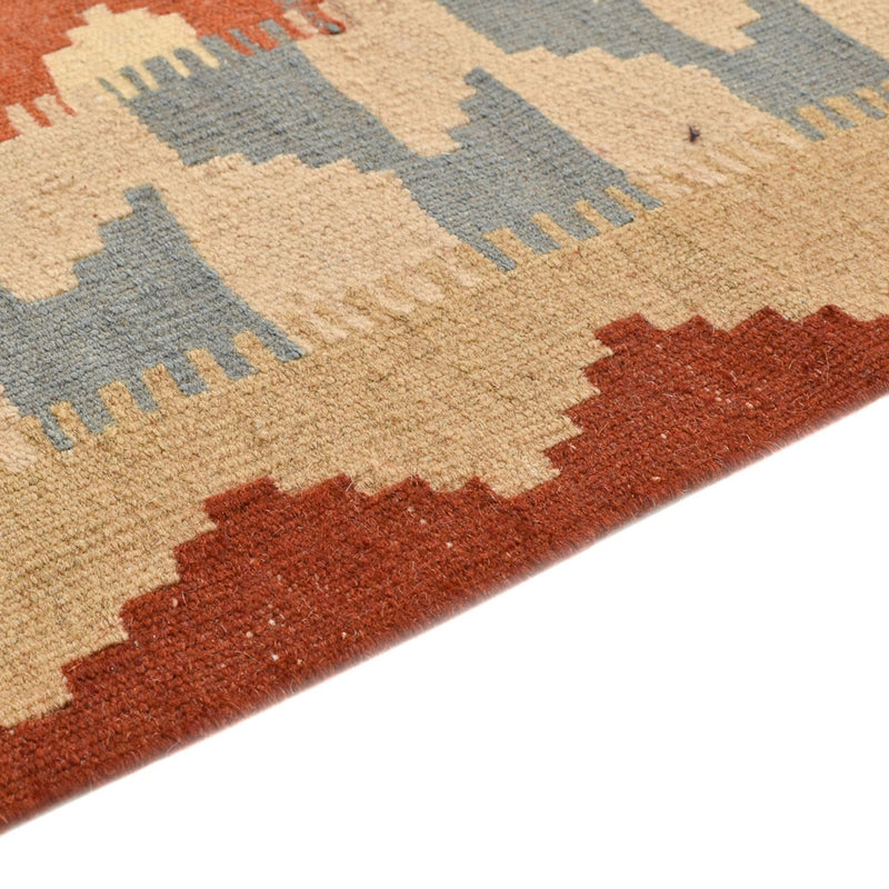 Kelim Carpet - orientalisk matta - 147 x 110 cm - flerfärgad