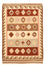 Kelim Carpet - orientalisk matta - 147 x 100 cm - flerfärgad
