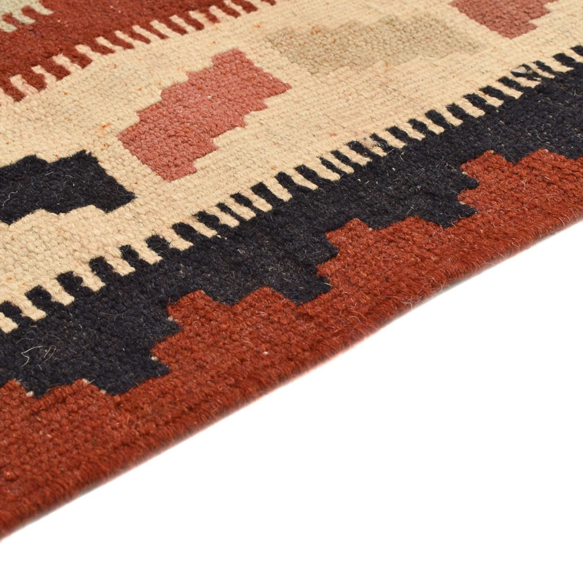 Kelim Carpet - orientalisk matta - 153 x 100 cm - flerfärgad