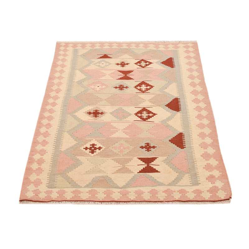 Kelim Carpet - orientalisk matta - 145 x 100 cm - flerfärgad