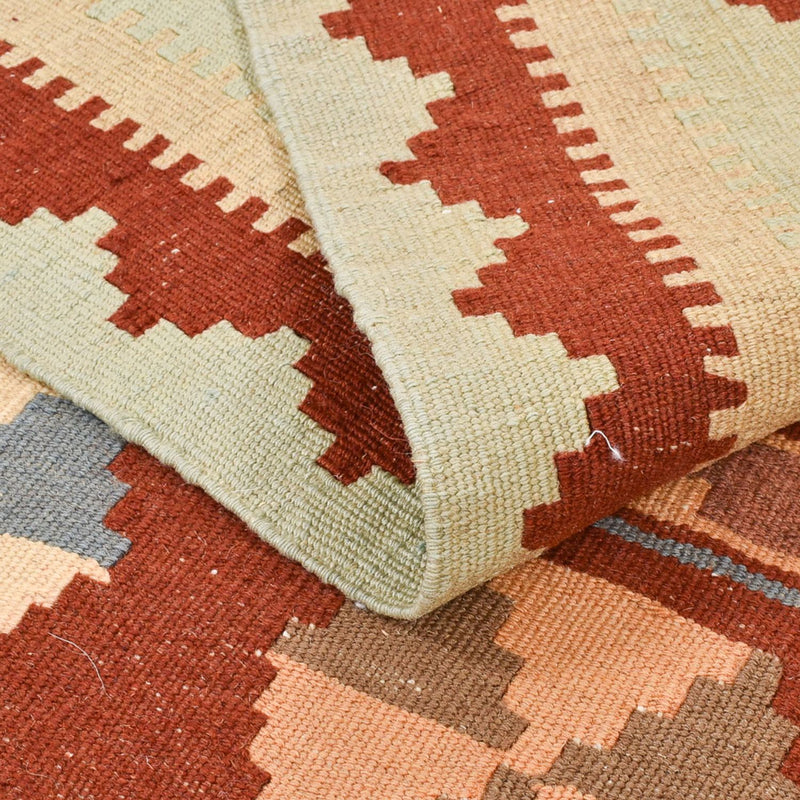 Kelim Carpet - orientalisk matta - 145 x 100 cm - flerfärgad