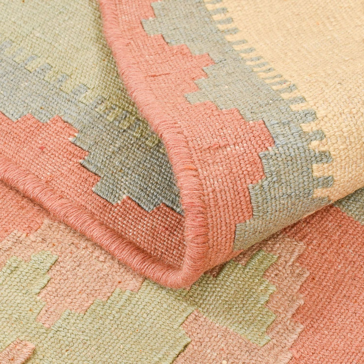 Kelim Carpet - orientalisk matta - 150 x 105 cm - flerfärgad