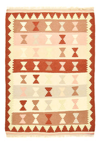 Kelim Carpet - orientalisk matta - 147 x 100 cm - flerfärgad